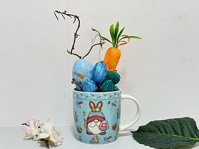 Blue Easter Mug 