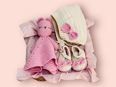 Blush Bunny Crochet Set