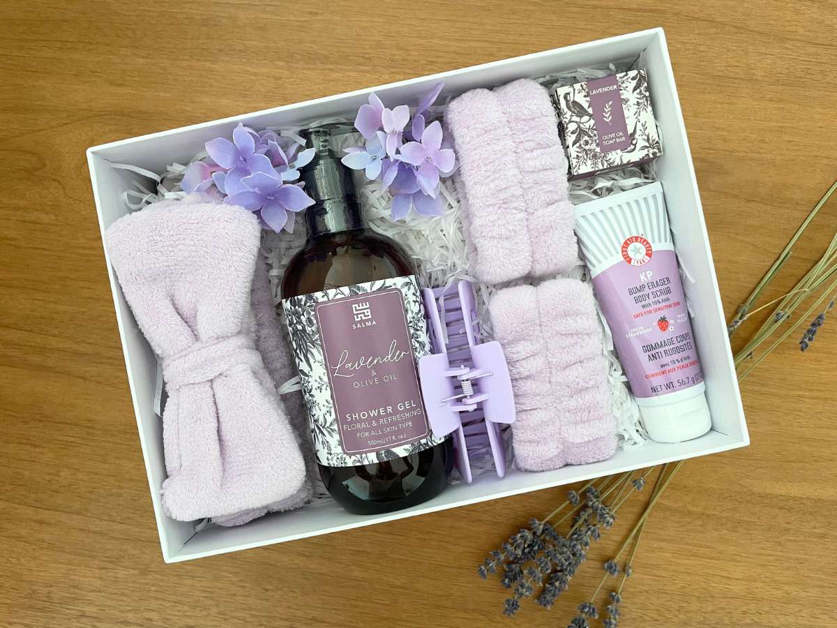 Lavender Care Gift Box