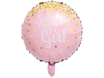 It's A Girl Helium Balloon|Babies