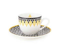 Cup and saucer SAFRA 90 ml - 4 Sets