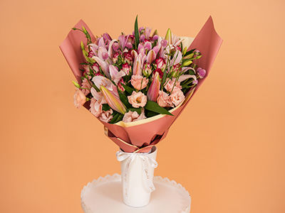 Pink Elegance Bouquet|