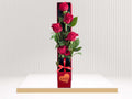 Red roses gift Dubai | Luxury rose box Dubai | Valentine roses Dubai | Romantic roses Dubai | Fresh rose bouquet Dubai | Premium rose gift Dubai | Anniversary rose gift Dubai | Designer rose arrangement Dubai | Special occasion roses Dubai | Vertical rose box Dubai | Red rose surprise Dubai | Elegant rose gift Dubai
