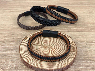 Trailbound Leather Bracelet
