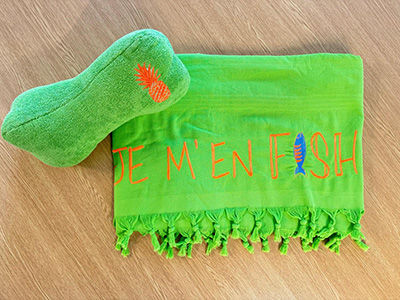 Je M'en Fish Green Beach Set