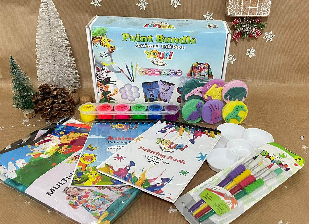 Yuppi World Paint Bundle, Animals Edition