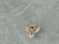Winged Gold Necklace