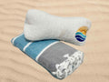 beach towel and pillow set for men