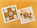 birthday chocolate box with arabic text