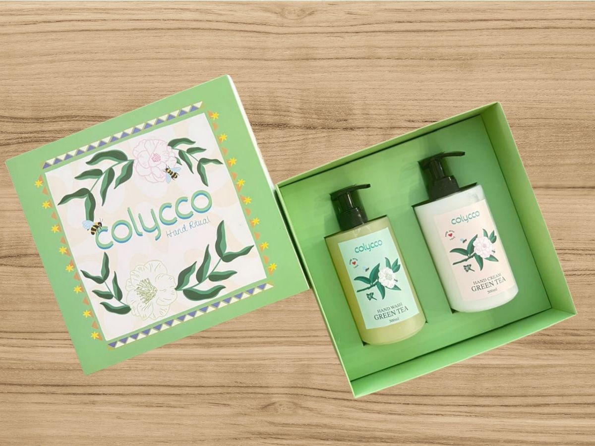 set of hand wash and lotion 