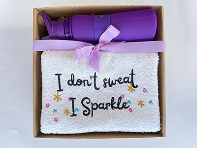 I Don't Sweat I Sparkle Giftbox|Gift for her