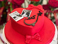 Red Image Cake