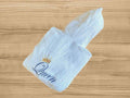 queen embroidered bathrobe