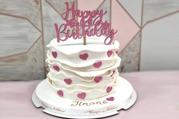 Hearts Layered Cake | Occasion Cake