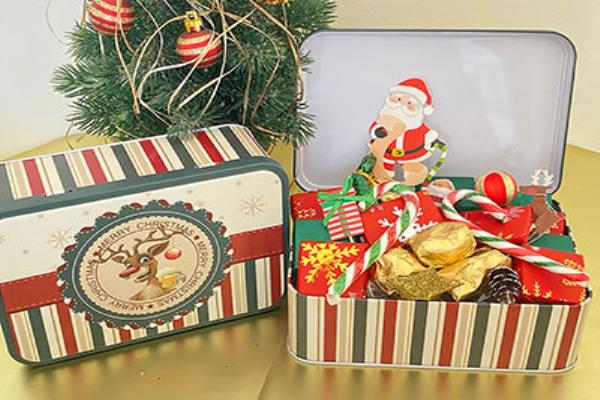 Merry Christmas Tin Box|Giftonclick