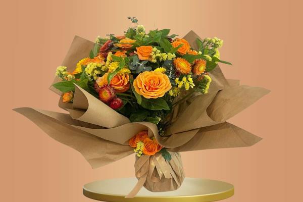 Orange Flowers Bouquet