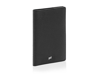 Leather Passport Holder French Classic 3.0 Black