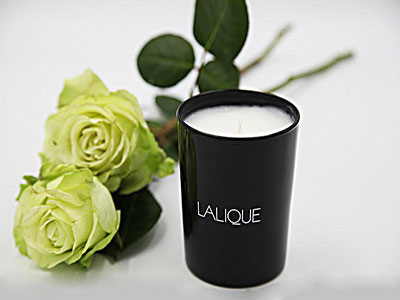 Black Lacquered Candle