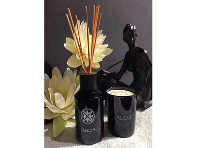 Lalique Coffret Perfume Diffuser And Scented Candle