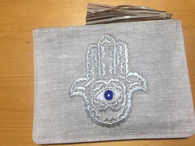 Hand of Fatima Cloudy Pouch