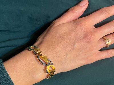 Ana Lihabibi Gold Plated Bracelet