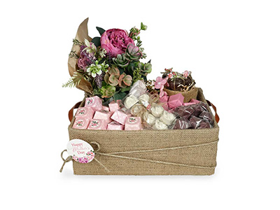 Blooming with Grace - Medium Chocolate Gift Basket
