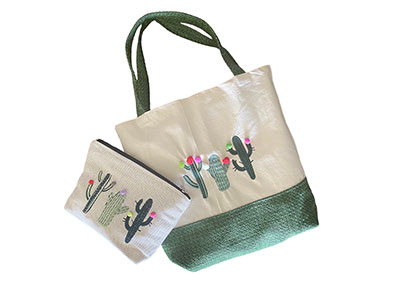 Cactus Bag Set|Gift for Her