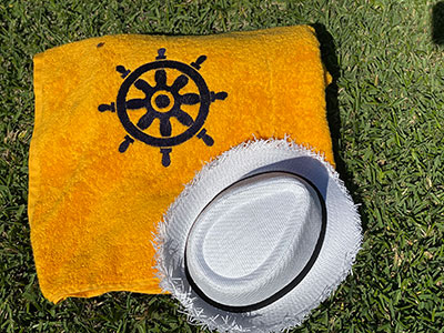 Compass Beach Towel