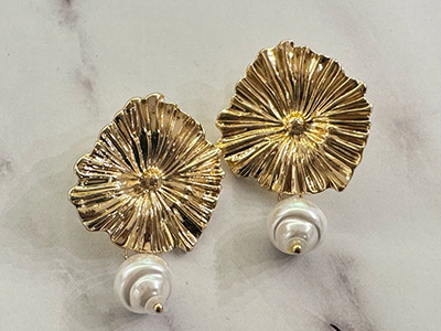 Golden Bloom Earrings