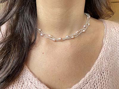 Bond Natural Pearl Necklace