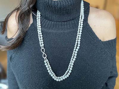 InfinityX Natural Pearl Necklace