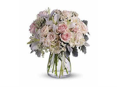 Light Pink Flower Bouquet | giftonclick
