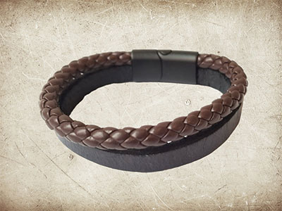 Classic Braided Leather Bracelet