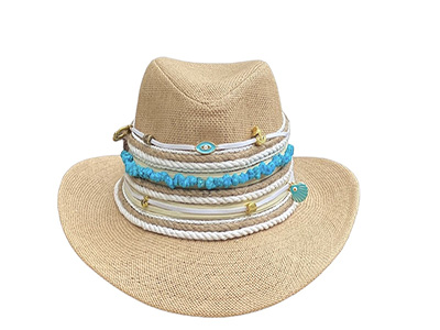 Blue Sea Straw Hat