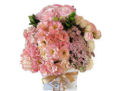 Prosperity Pink Flowers Arrangement