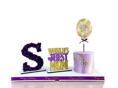 Worlds Best Mom Cake | Cake for mothers day 