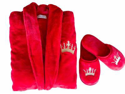 Royal Plush Robe Set For Her|Giftonclick
