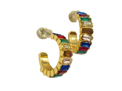 Gold Colored Medium Earrings