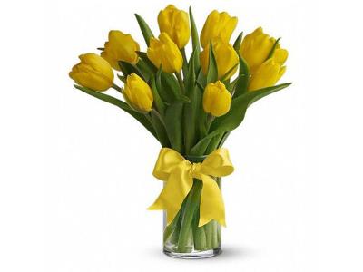 Yellow Tulip Bouquet | Birthday present