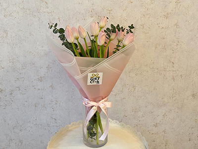 Pink Tulip Bouquet | Birthday Present