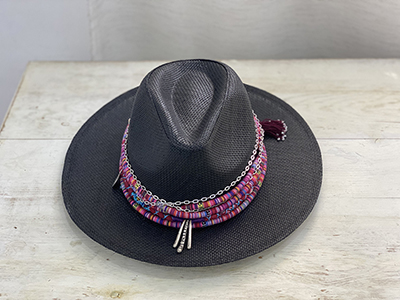Black Straw Hat| Giftonclick