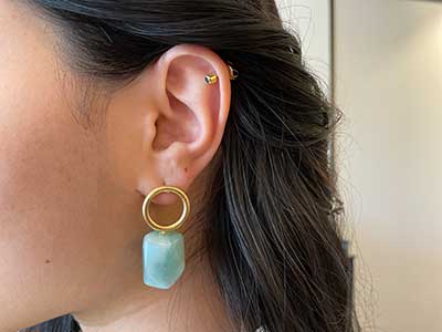 Pistachio Earrings
