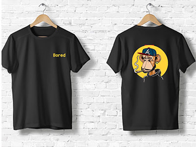 Bored Monkey T-shirt| Giftonclick