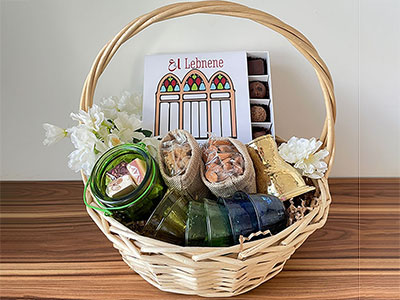 Chocolate & Sweets 3al Lebnene Basket|Home Visit