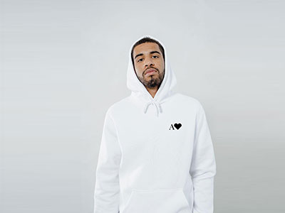 Customized Initial Hoodie|Giftonclick
