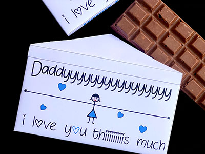 Daddy I love you Choco-Girl