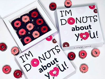 I am Donuts About You Valentine Envelope 