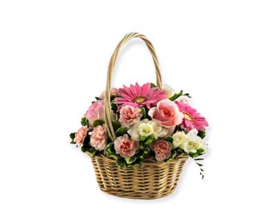 Exotic Flower Basket |giftonclick