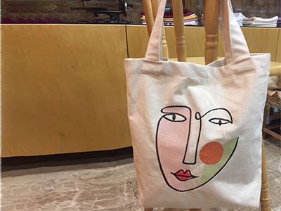 Face Tote Bag| Giftonclick