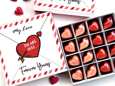 Forever Yours Chocolate Box|Giftonclick